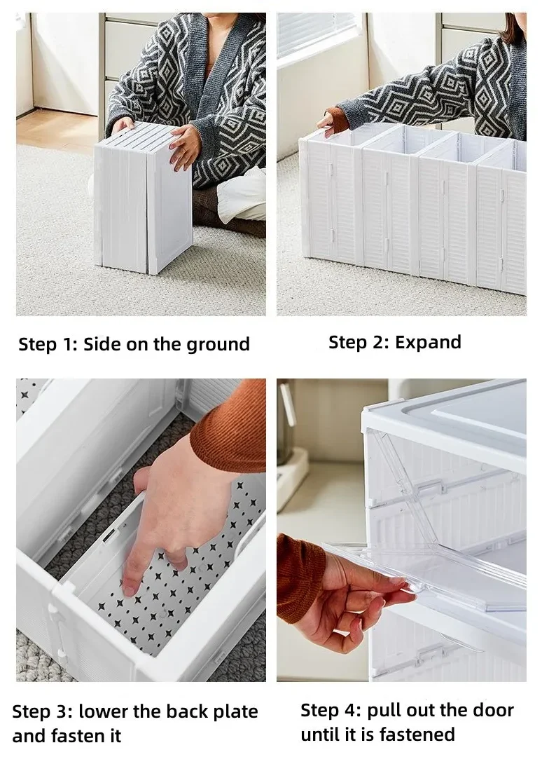 installation of foldable shoe box