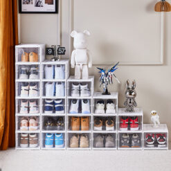details of foldable shoe box