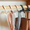 Closet organizer hooks