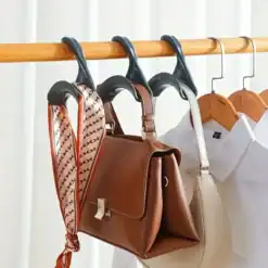 Closet organizer hooks