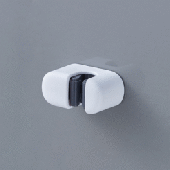 white color of self-adhesive mop hangers for storage organization