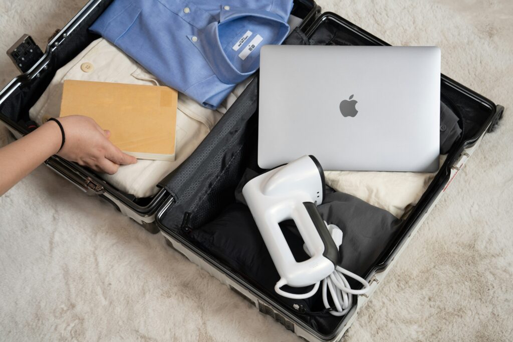 feature image of travel storage blog