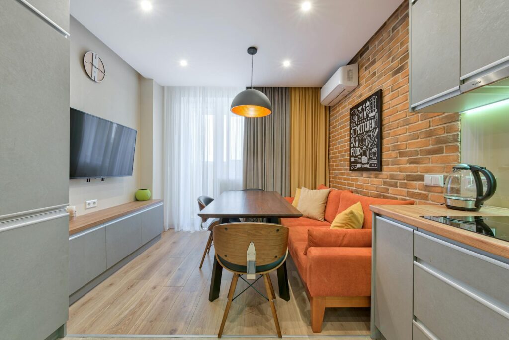 photo of a room with chairs and a sofa