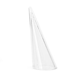 Minimalist Tapered Acrylic Jewelry Display Stand for Rings