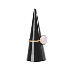 Minimalist Tapered Acrylic Jewelry Display Stand for Rings