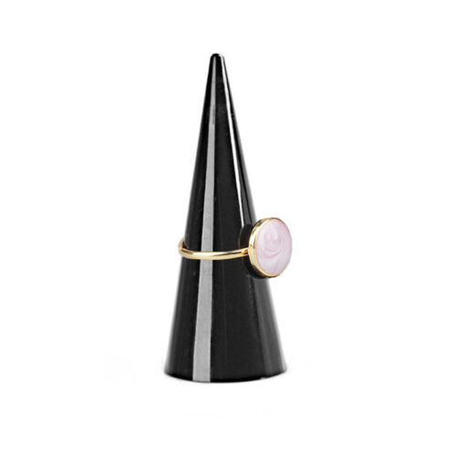 Minimalist Tapered Acrylic Jewelry Display Stand for Rings