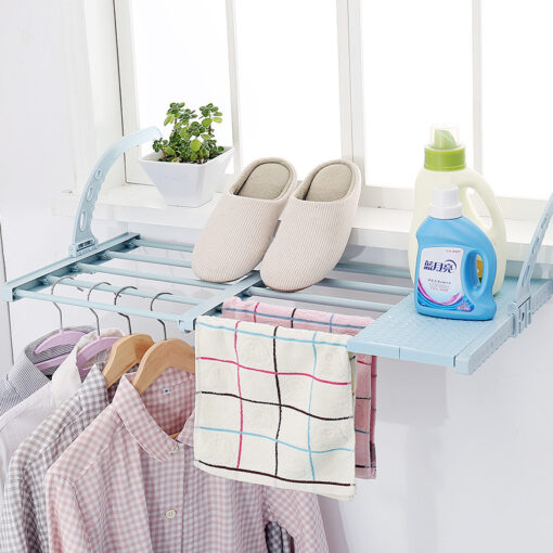 adjustable window sill drying rack for clothes and towels