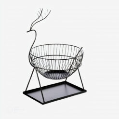 Nordic Iron Art Fruit Basket for Kitchen and Living Room
