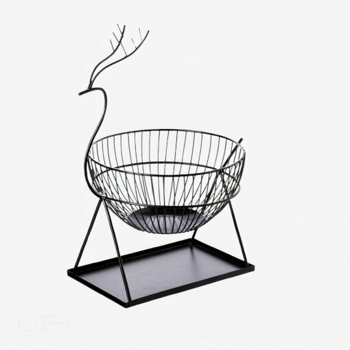 Nordic Iron Art Fruit Basket for Kitchen and Living Room