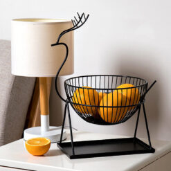 Nordic Iron Art Fruit Basket for Kitchen and Living Room
