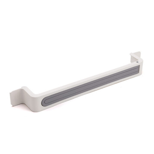 Foldable adhesive towel rack with rotatable arms for kitchen and bathroom