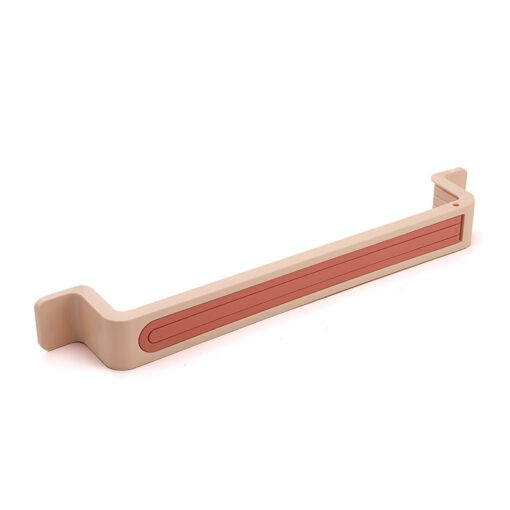 Foldable adhesive towel rack with rotatable arms for kitchen and bathroom