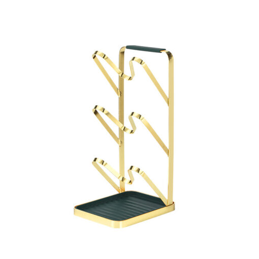 3-Layer Kitchen Rack for Pot Lids, Spoons, and Utensils