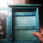 Vintage European Style Wooden Key Storage Cabinet photo review