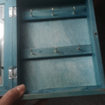Vintage European Style Wooden Key Storage Cabinet photo review