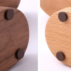 Luxury walnut solid wood watch holder for organizing watches and bracelet