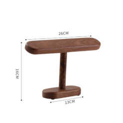 • Luxury walnut solid wood watch holder for organizing watches and bracelet